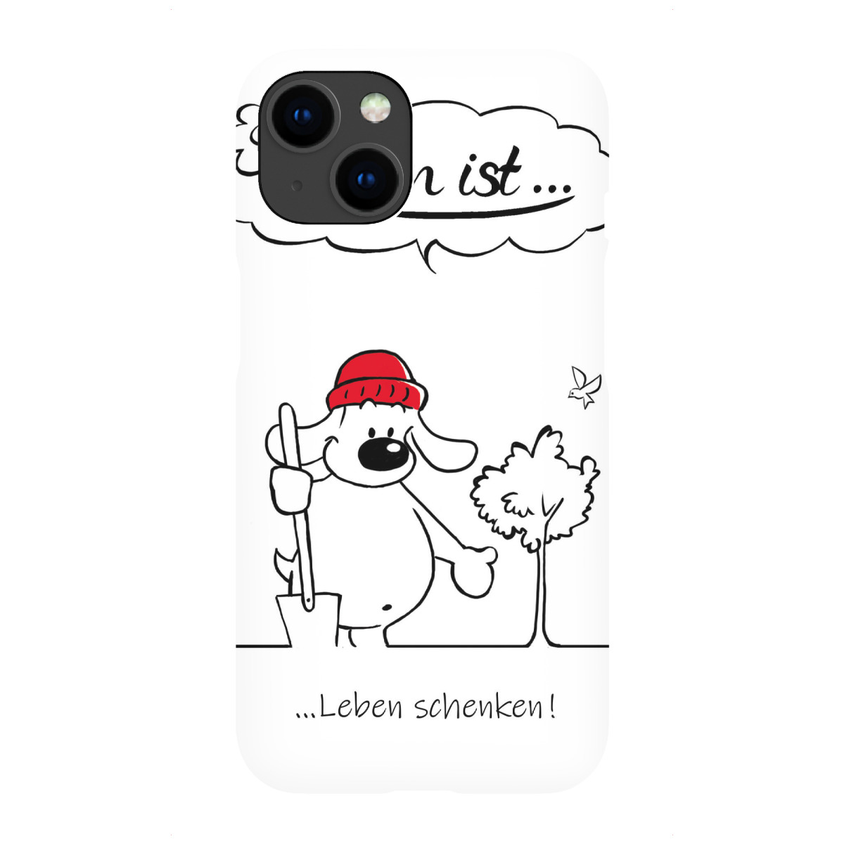 "Leben ist... Leben schenken"für iPhone - Premium-Case Handyhülle artboxONE