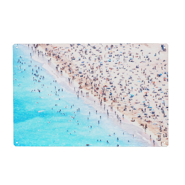 Holzbild "The beach" artboxONE - Natur,Reise,Reise / Strand und Meer,Reise / Länder