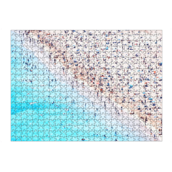 Puzzle Ravensburger "The beach" artboxONE - Natur,Reise,Reise / Strand und Meer,Reise / Länder