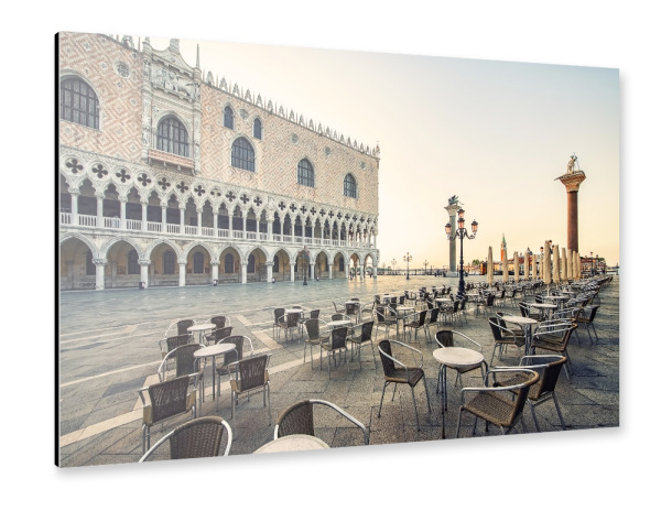 Alu-Dibond "Piazza San Marco" 30x20 cm artboxONE