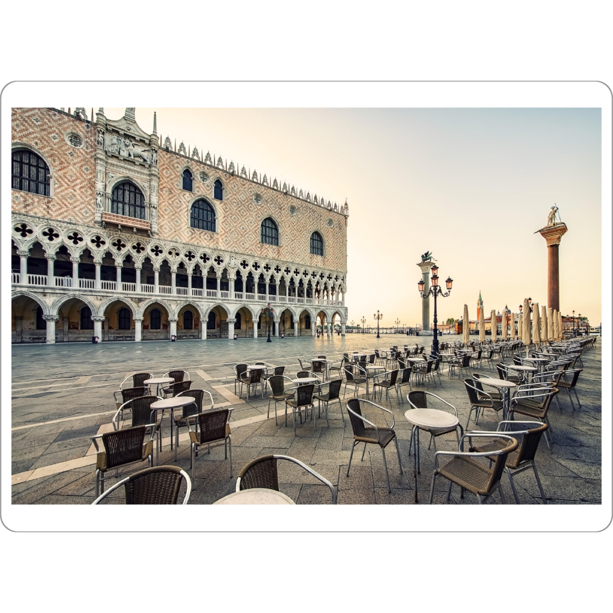 Tischset "Piazza San Marco" artboxONE - Städte,Reise,Architektur,Städte / Venedig,Reise / Länder
