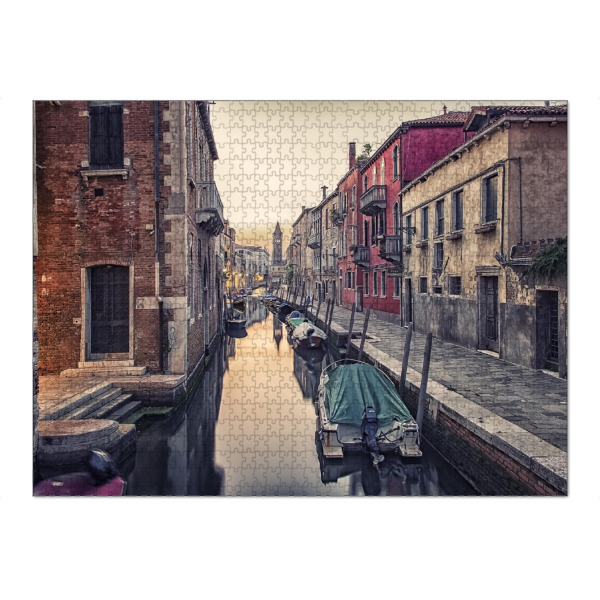 Puzzle Ravensburger "Street view in Venice" artboxONE - Städte,Reise,Architektur,Städte / Venedig,Reise / Länder