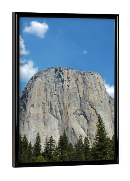 Poster mit schwarzem Rahmen "El Capitan, Yosemite" artboxONE - Natur,Reise,Reise / Länder