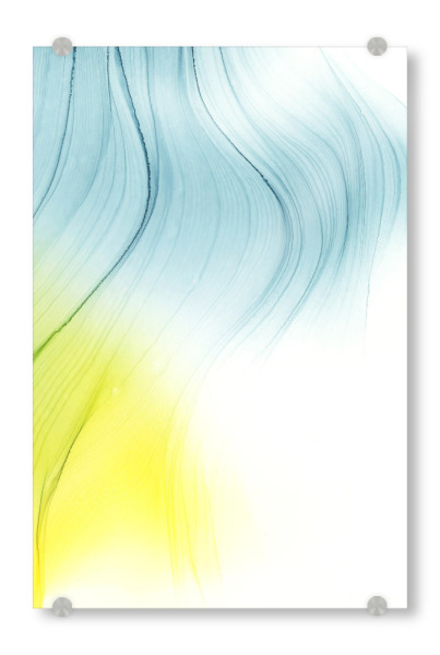 Acrylglasbild "Cold Light" artboxONE - Abstrakt