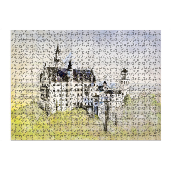 artboxONE Puzzle "Neuschwanstein Castle, Bavaria" artboxONE - Reise,Architektur