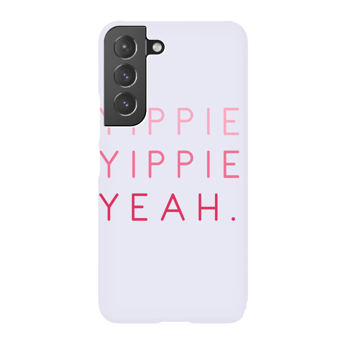 Samsung Galaxy "Yippie Yippie Yeah - bunt" Premium-Case Handyhülle artboxONE