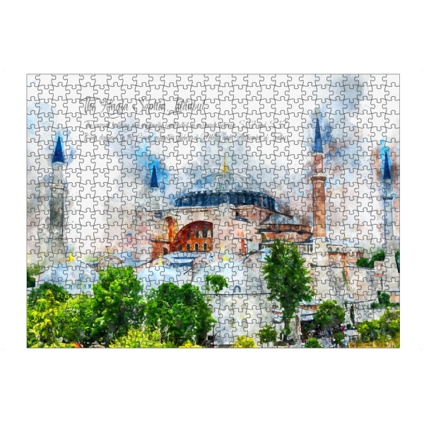 artboxONE Puzzle "Hagia Sophia Aquarell" artboxONE - Architektur,Reise / Länder,Städte / Istanbul