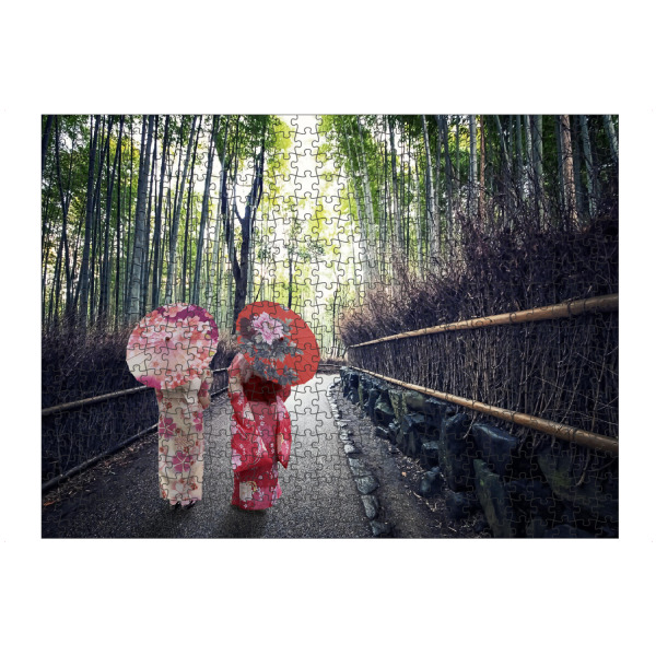 artboxONE Puzzle "Bamboo forest in Kyoto" artboxONE - Städte,Natur,Reise,Reise / Asien,Reise / Länder
