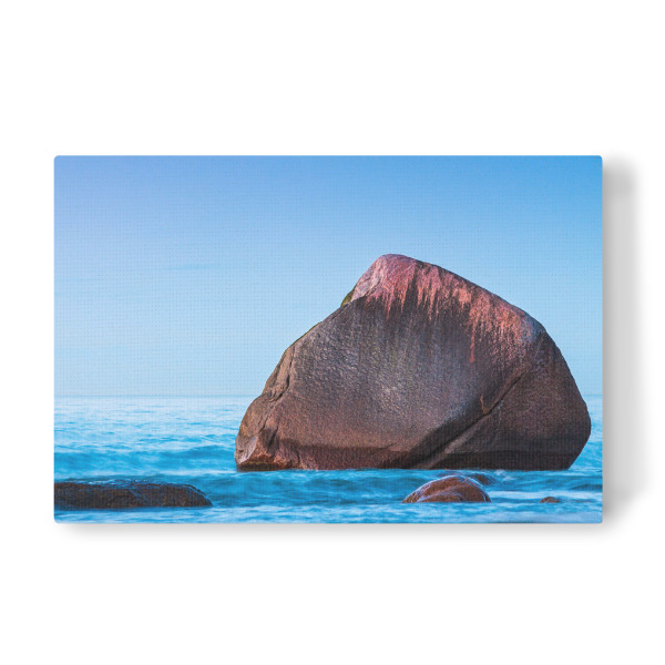 Leinwandbild "Der Schwanenstein" artboxONE - Natur,Reise,Reise / Strand und Meer