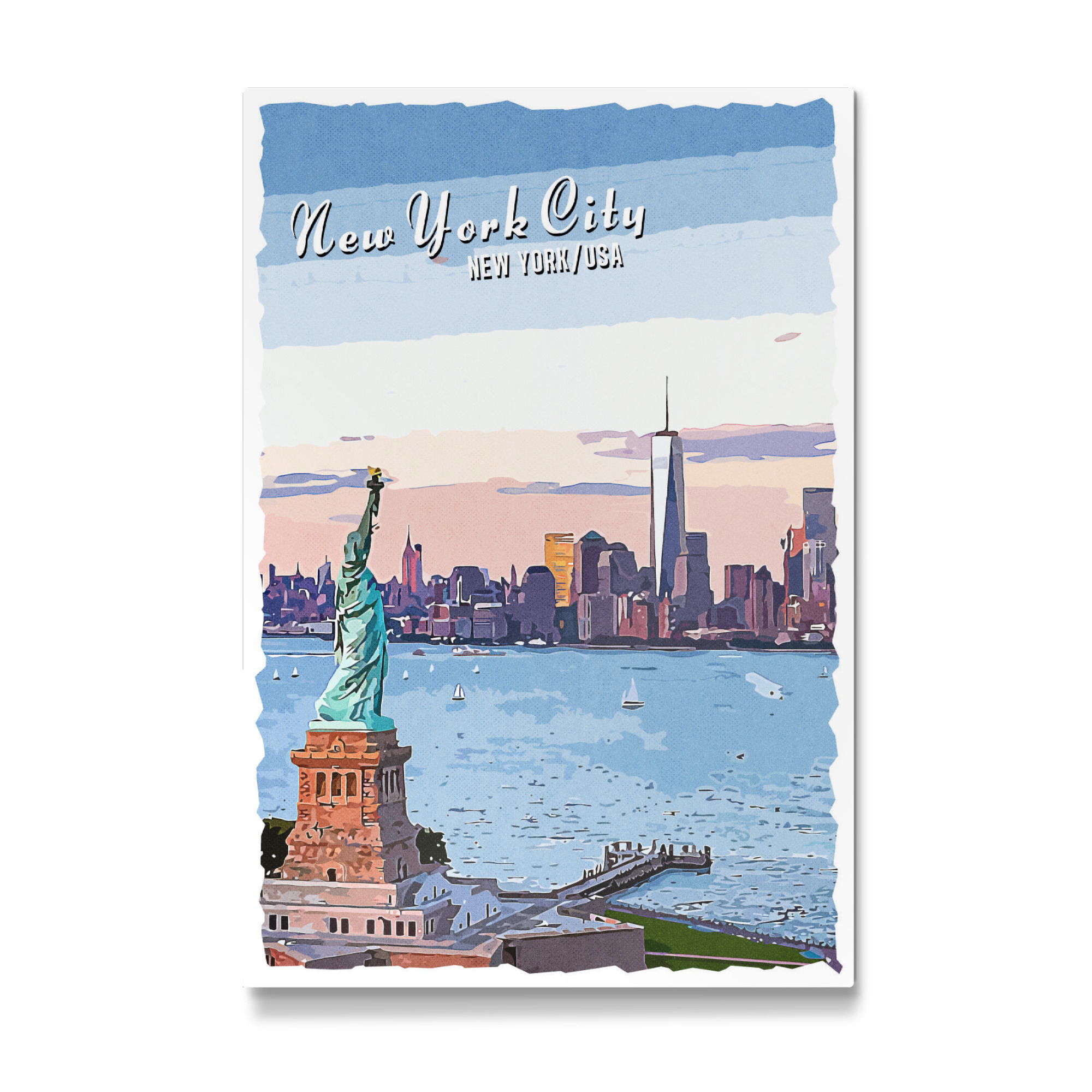 Galerie-Print "New York Vintage Liberty" 30x20 cm artboxONE