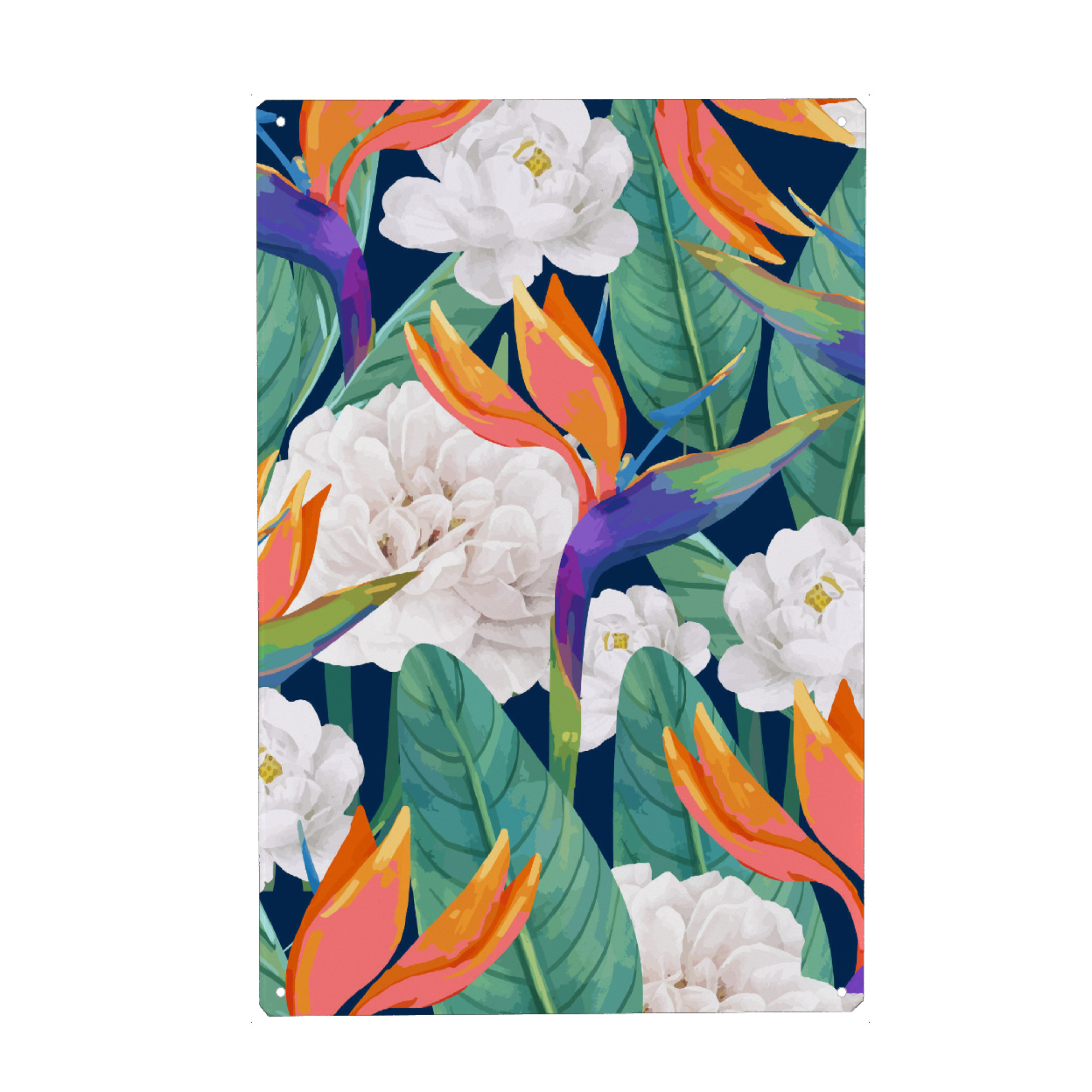 Holzbild "Just Another Day in Paradise" artboxONE - Floral