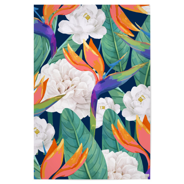 Poster 30x20 cm "Just Another Day in Paradise" artboxONE - Floral