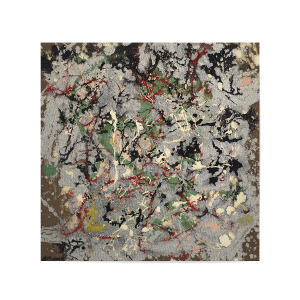 Poster 20x20 cm "Number 21 von Jackson Pollock" artboxONE - Abstrakt - Jackson pollock,Malerei,Kunst,Gemälde,Abstract,Abstrakt,Painting,Art