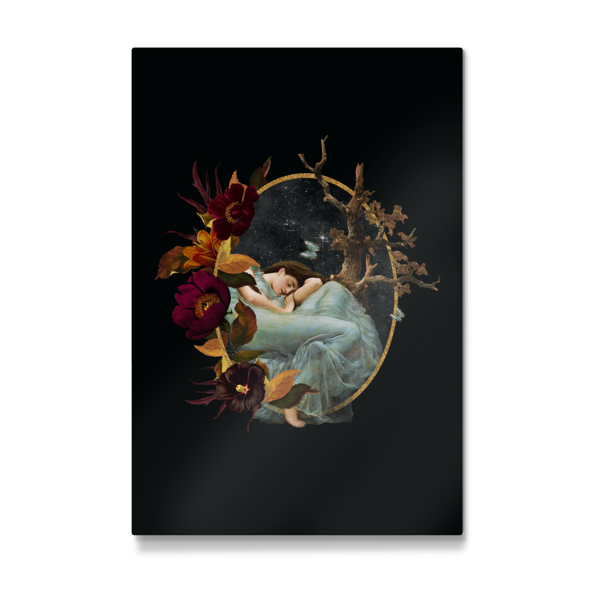 Galerie-Print "Sleeping Vintage Woman" 75x50 cm artboxONE
