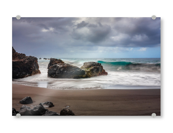 Acrylglasbild "Playa de el Bollullo" artboxONE - Natur,Reise,Reise / Länder