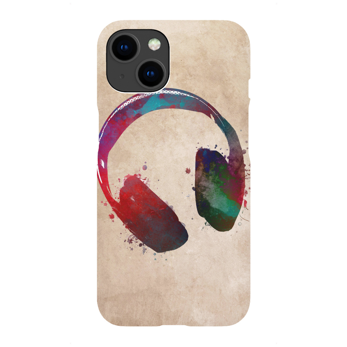 "Headphone music art"für iPhone - Premium-Case Handyhülle artboxONE