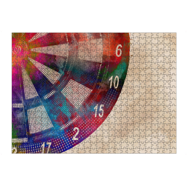 artboxONE Puzzle "Dart board" artboxONE - Sport,Sport / Sommerspiele - Dart,Darts,Sport,Sports,Throwers,Arrows,Tungsten,Dartsmith,Dartboard
