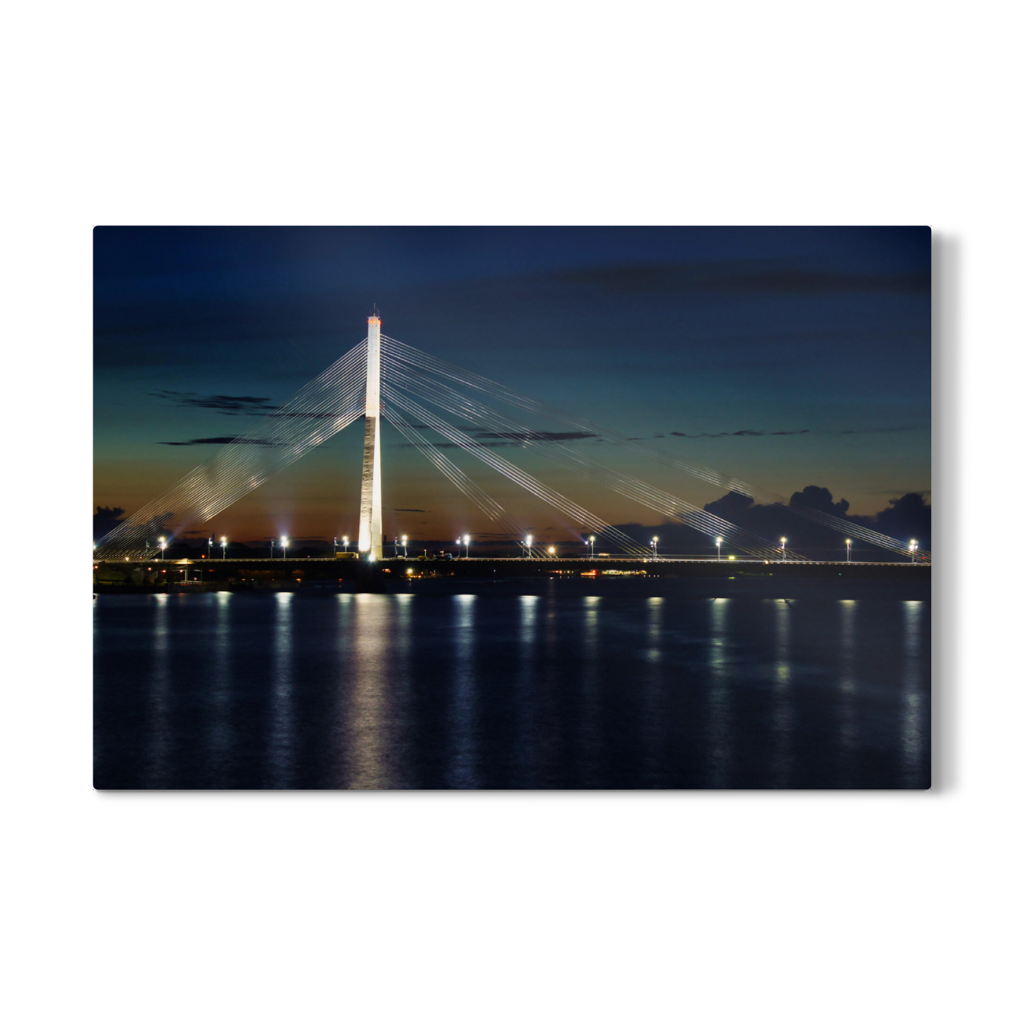 Galerie-Print "Vansu-Spannseilbrücke in Riga" 75x50 cm artboxONE