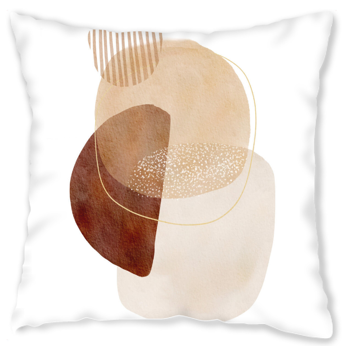 Design-Kissen "Geometric Circle" artboxONE - Abstrakt,Geometrie - Geometric circle,Watercolor,Geometrie,Geometry,Abstract,Abstrakt,Formen,Boho,Kreis