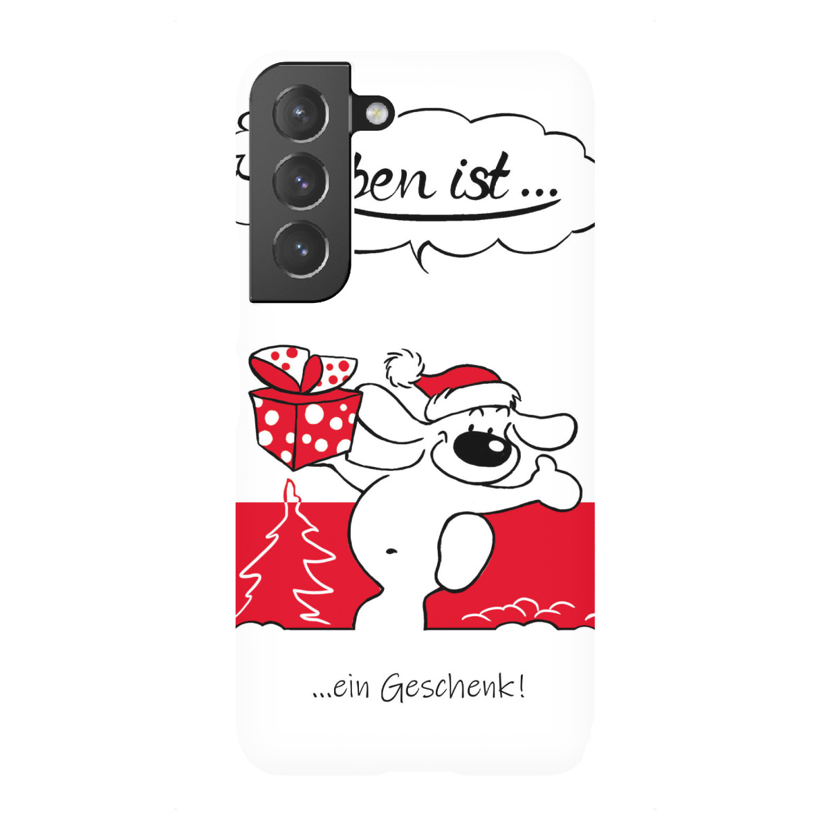 "Leben ist... ein Geschenk"für Samsung Galaxy - Premium-Case Handyhülle artboxONE