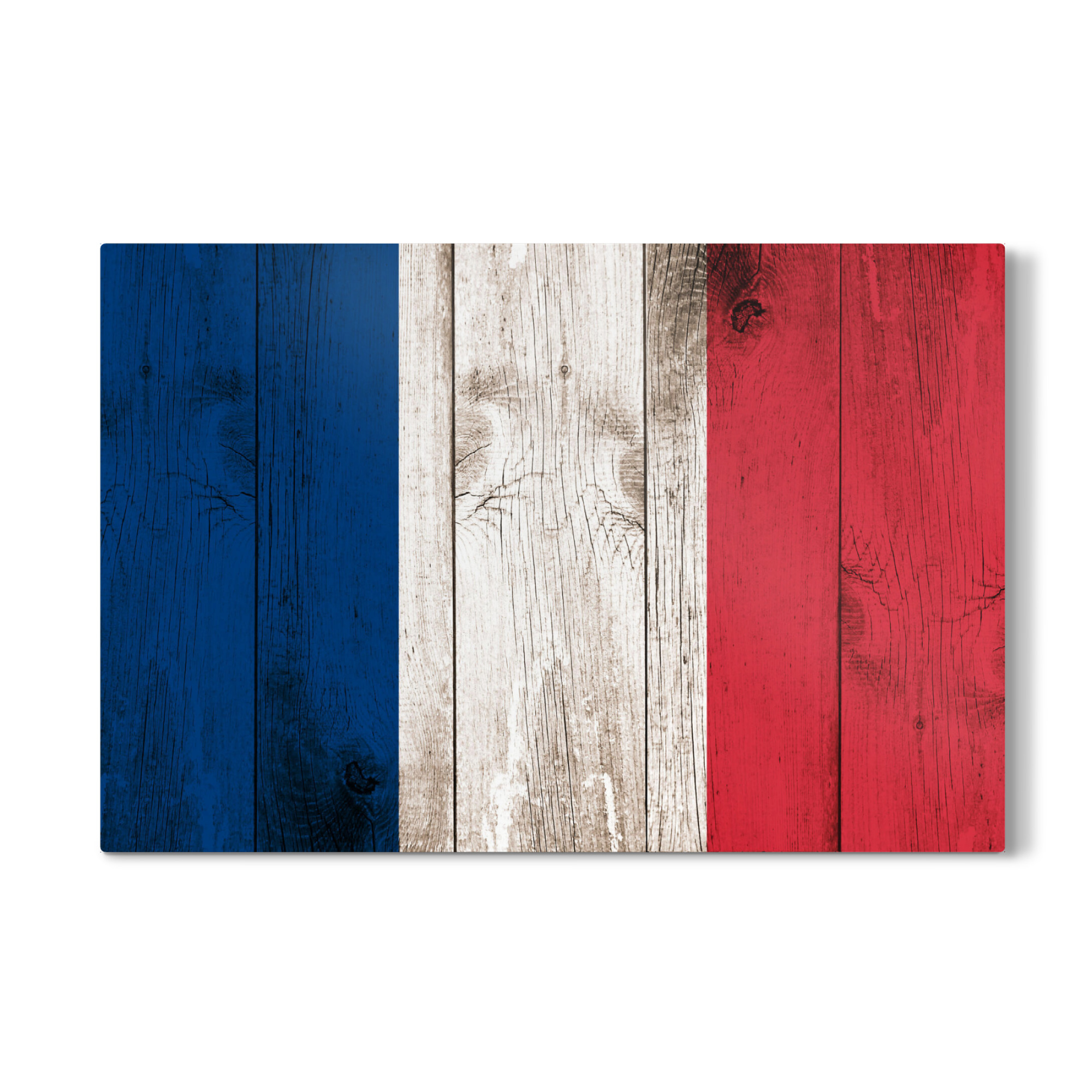 Galerie-Print "Vintage Flag of France" 75x50 cm artboxONE