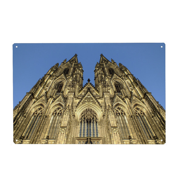 Holzbild "The Cologne Cathedral" artboxONE - Städte / Köln,Reise,Architektur,Reise / Länder