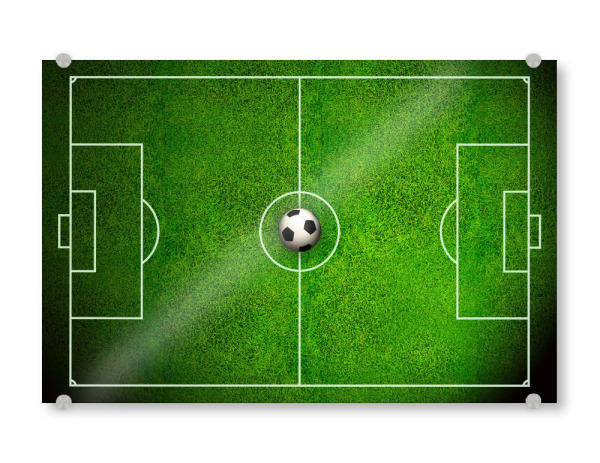 Acrylglasbild "Soccer Field" artboxONE - Sport / Fußball,Für Papa