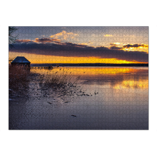 Puzzle Ravensburger "Abendstimmung" artboxONE - Natur,Reise