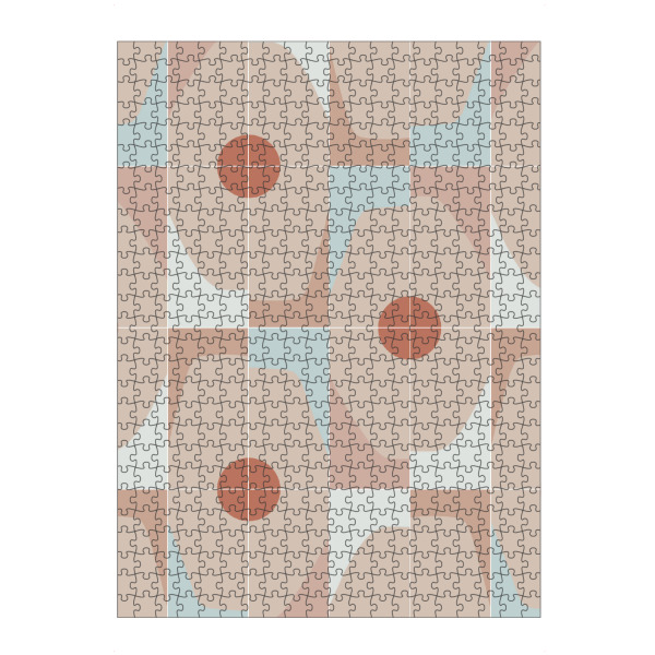 Puzzle Ravensburger "Mixed Octagon Tiles" artboxONE - Abstrakt,Geometrie - Tiles,Geometric,Soft colors,Geometrie,Geometry,Formen,Abstract,Abstrakt