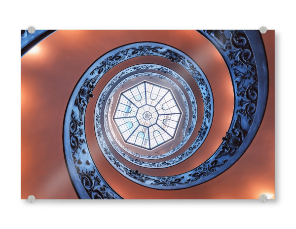 Acrylglasbild "Double spiral" artboxONE - Städte,Reise,Architektur,Reise / Länder,Städte / Weitere