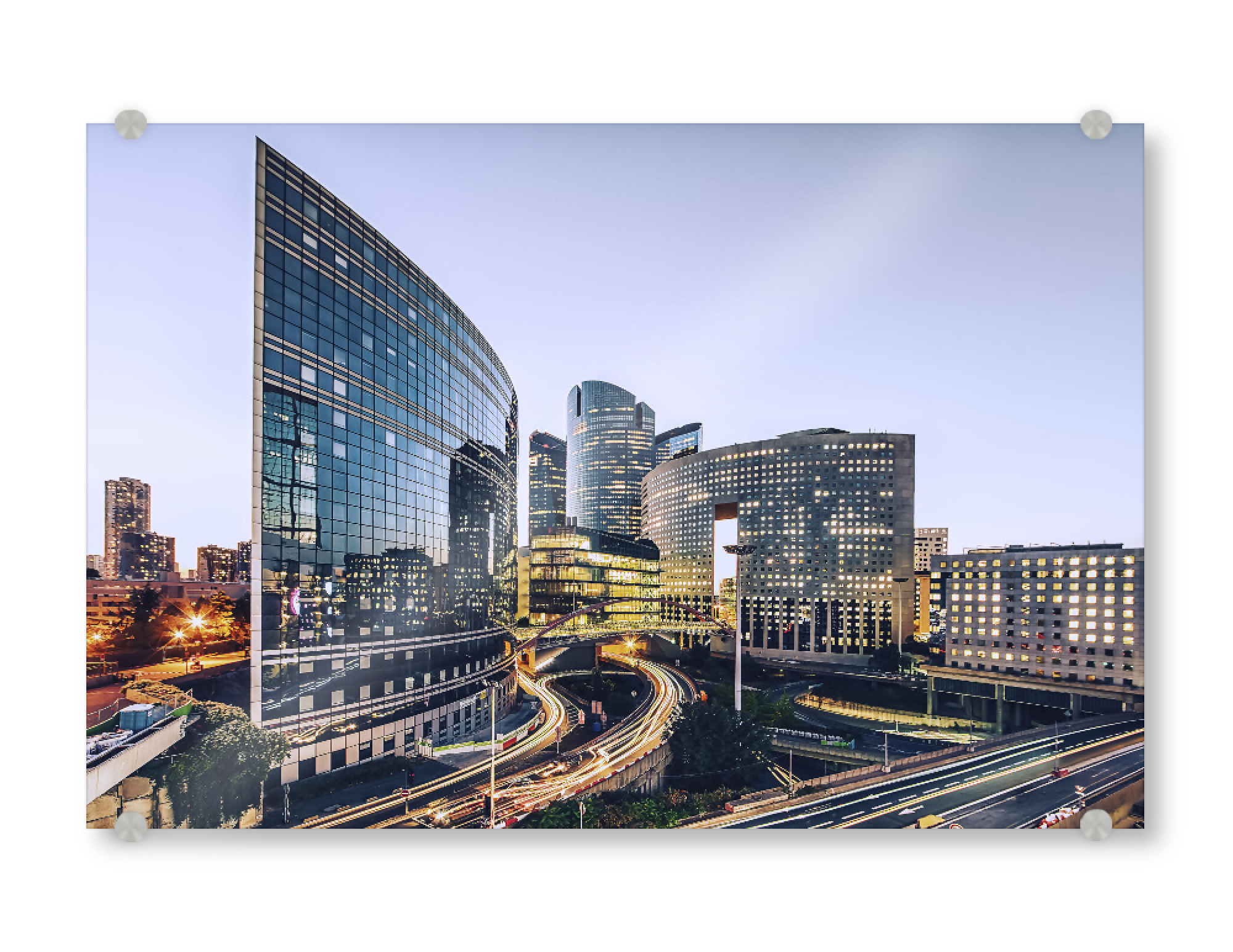 Acrylglasbild "Business district in Paris" artboxONE - Städte,Reise,Architektur,Städte / Paris,Reise / Länder