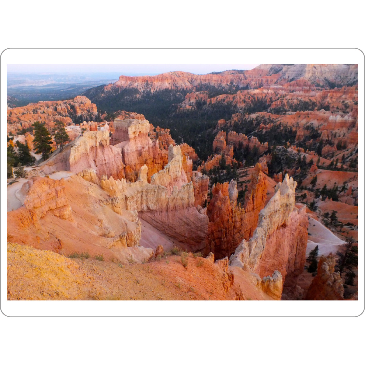 Tischset "Bryce Canyon, Sunrise, Utah" artboxONE - Natur,Reise,Reise / Länder