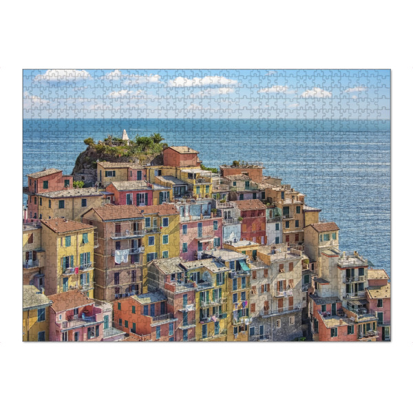 Puzzle Ravensburger "Manarola" artboxONE - Städte,Reise,Architektur,Reise / Strand und Meer,Reise / Länder