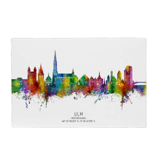 Ulm Skyline Coordinates