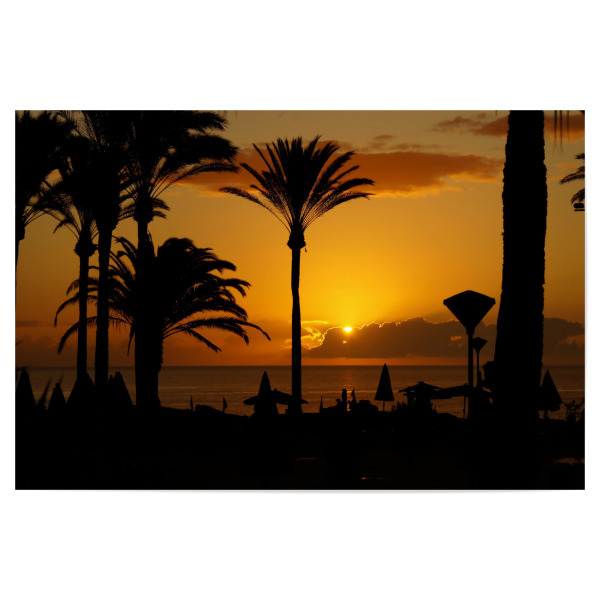 Poster "Sonnenaufgang auf Fuerteventura" artboxONE - Städte,Reise,Reise / Strand und Meer,Reise / Länder,Städte / Weitere