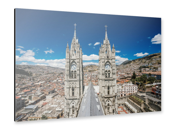 Alu-Dibond "Quito - Ecuador" 30x20 cm artboxONE