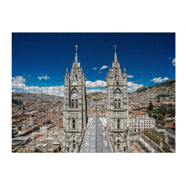 Puzzle Ravensburger "Quito - Ecuador" artboxONE - Reise,Architektur,Reise / Länder