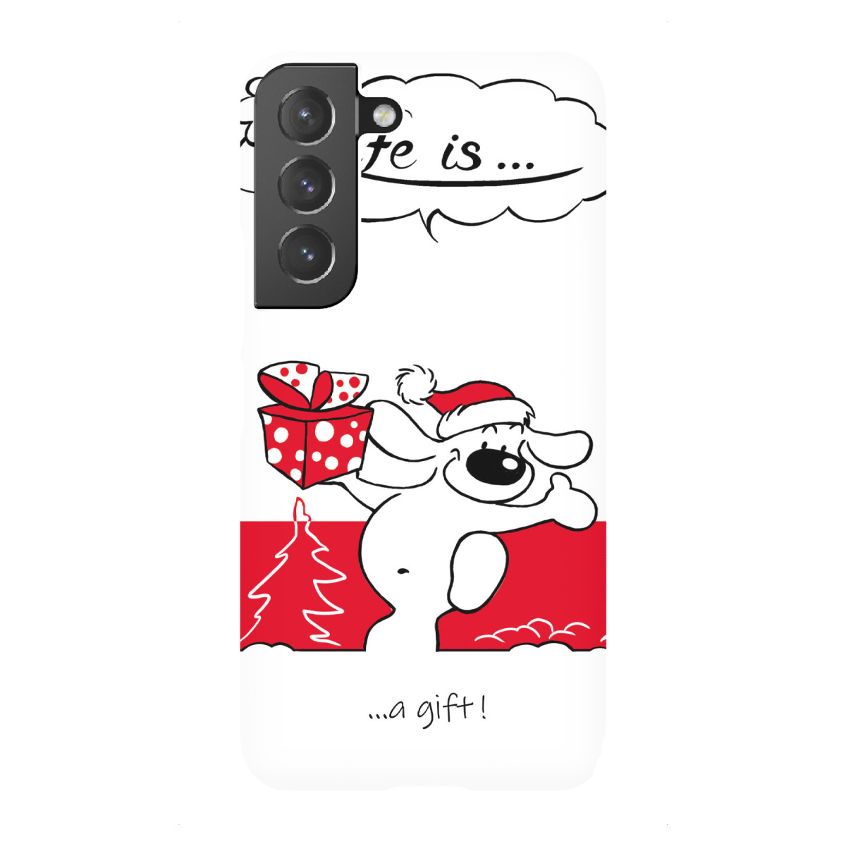 "Life is... a gift"für Samsung Galaxy - Premium-Case Handyhülle artboxONE