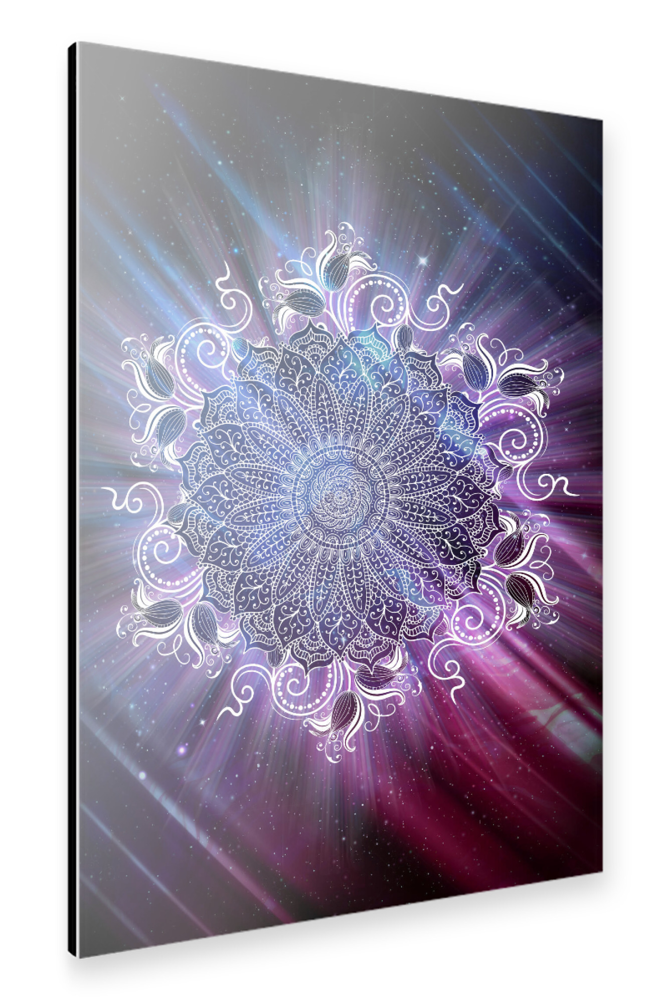 Alu-Dibond "Mandala Universe" 30x20 cm artboxONE