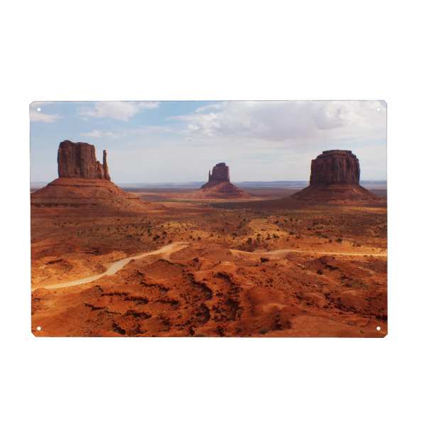 Holzbild "Monument Valley, Arizona/Utah" artboxONE - Natur,Reise,Reise / Länder