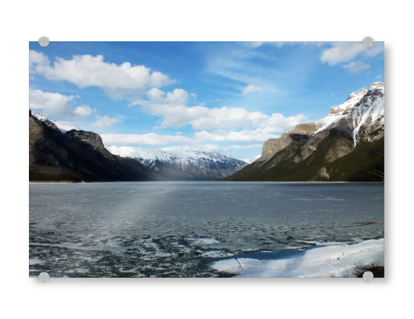 Acrylglasbild "Banff Lake Minnewanka" artboxONE - Natur,Reise,Reise / Länder