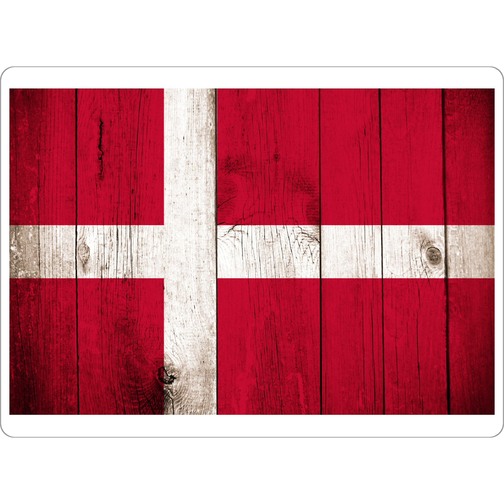 Tischset "Denmark Vintage Flag" artboxONE - Reise,Städte / København,Reise / Länder
