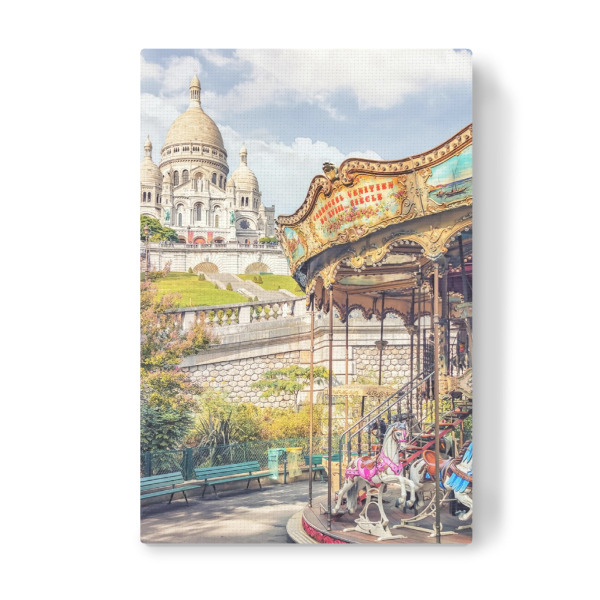 Leinwandbild "The charm of Paris" artboxONE - Städte,Reise,Architektur,Städte / Paris,Reise / Länder