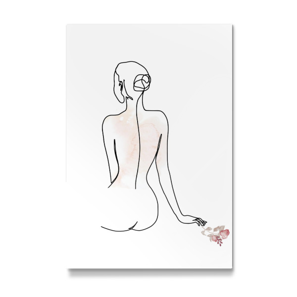 Galerie-Print "Woman with Flowers" 30x20 cm artboxONE