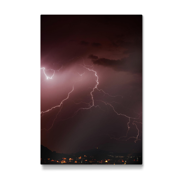 Galerie-Print "Purple lighning" 30x20 cm artboxONE