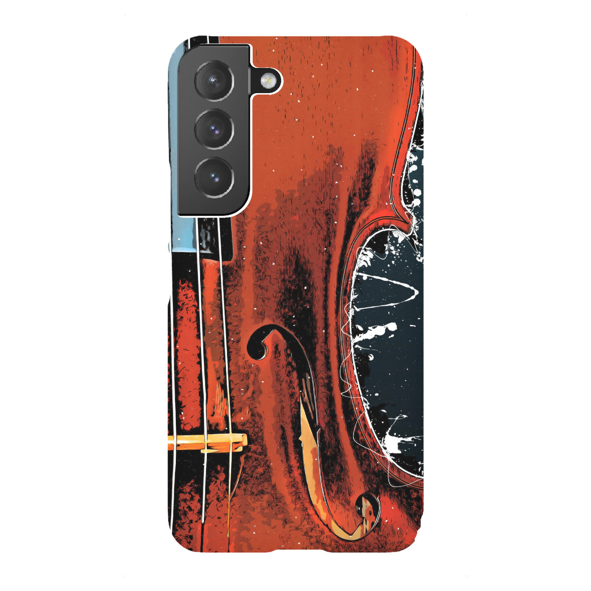 Samsung Galaxy "Violin music art cartoon" Premium-Case Handyhülle artboxONE