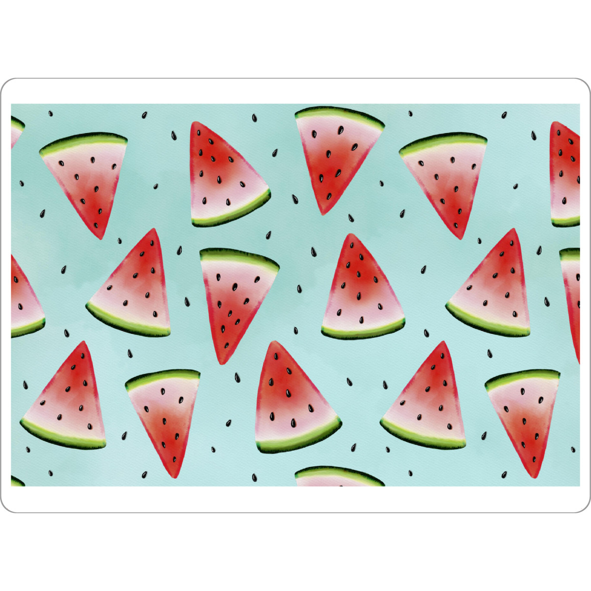 Tischset "Wassermelonen Muster" artboxONE - Essen & Trinken / Obst & Gemüse
