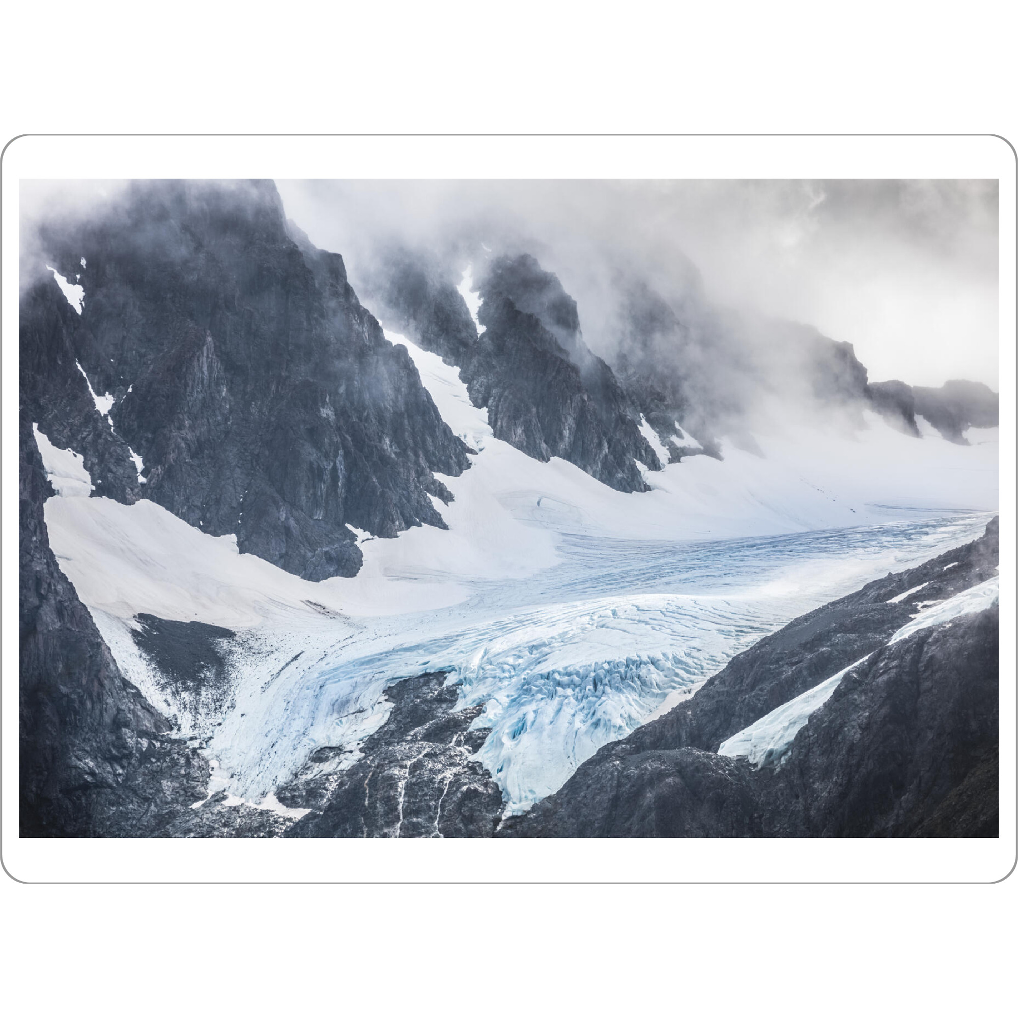 Tischset "Gletschereis" artboxONE - Natur