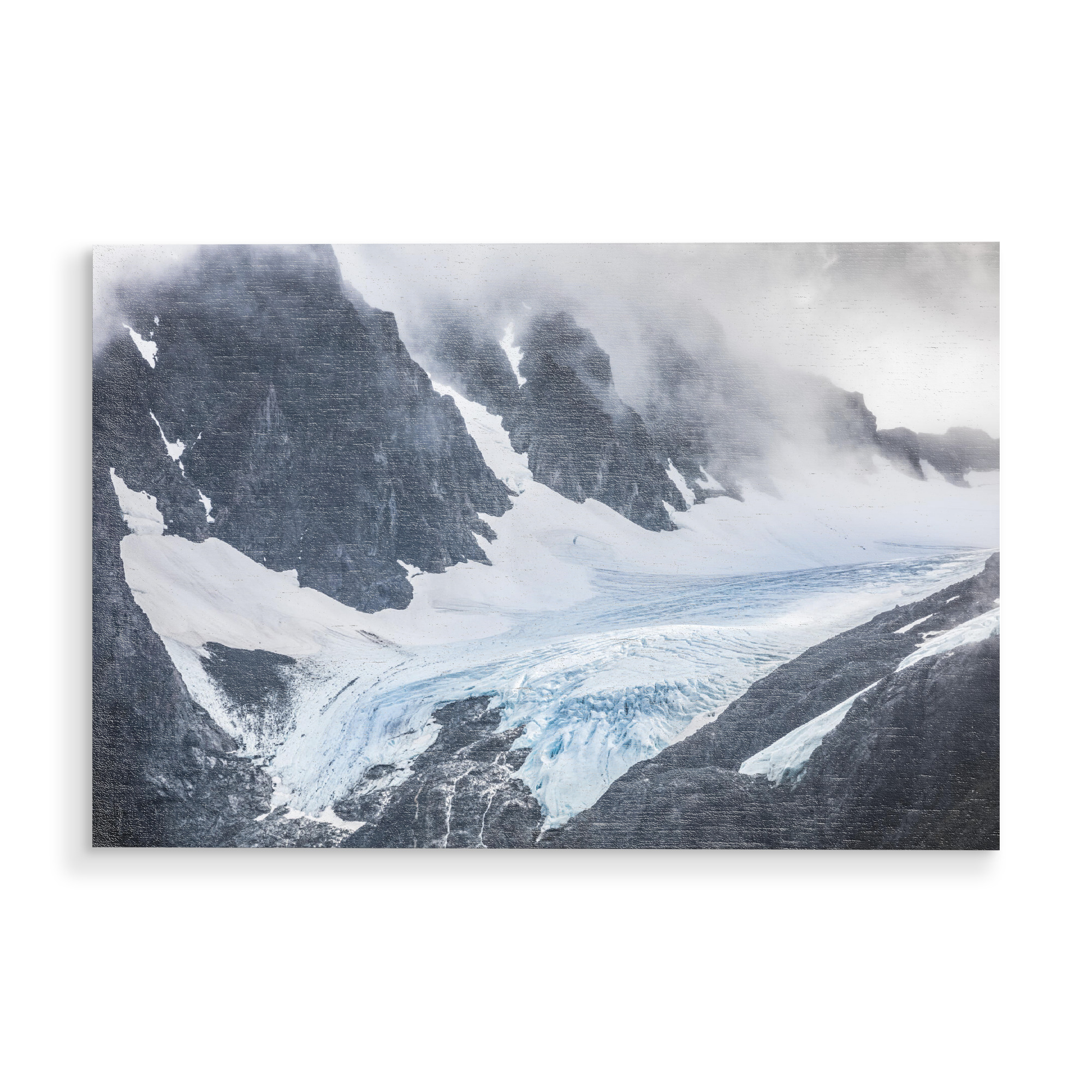 Holzbild "Gletschereis" artboxONE - Natur