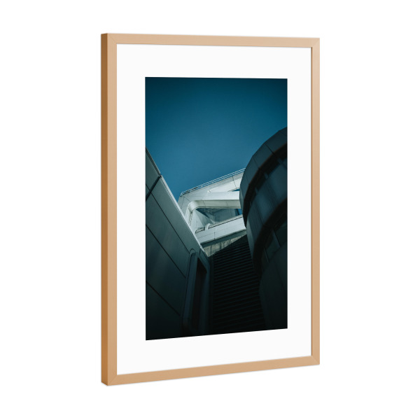 Poster mit Rahmen Kupfer "Architektur in Berlin" artboxONE - Städte,Städte / Berlin,Architektur